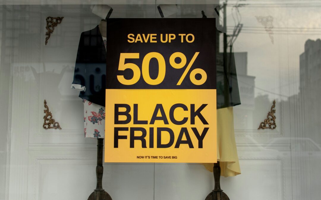 Five Ways You Can Be More Sustainable During Black Friday!